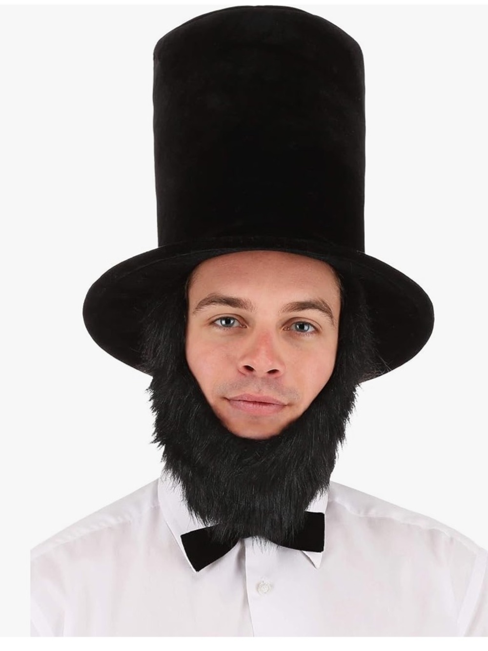 🎩Adult Costume Hat Bundle – Abraham Lincoln & Werewolf Costume Hats
